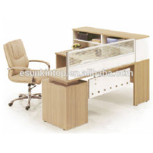 Contemporary office desk, Single seat office desk with screen (KW824)